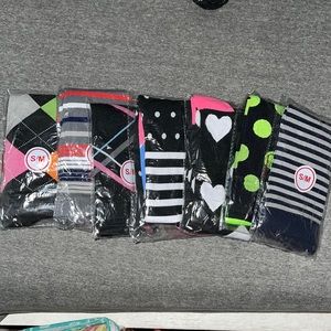 7 pairs of small/medium compression socks